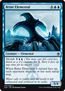 Brine Elemental | Magic! The Gathering Masters 25 #047