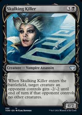 Showcase Skulking Killer #296 MTG Crimson Vow Single