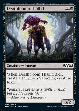 Deathbloom Thallid #094 MTG Core 2021 Single