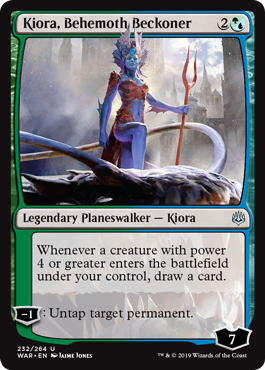 Kiora, Behemoth Beckoner - War Of The Spark 232