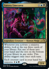 Satoru Umezawa Kamigawa Neon Dyn...