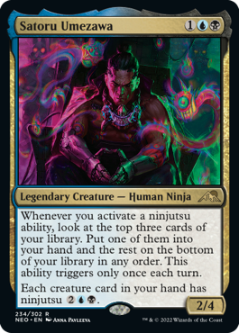 Satoru Umezawa Kamigawa Neon Dynasty - 234 Non-Foil