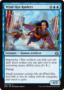 Wind-Kin Raiders MTG Aether Revolt #050