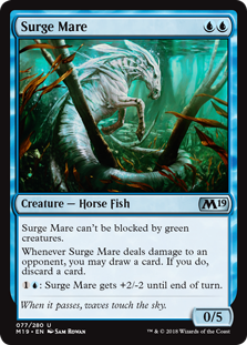 Surge Mare MTG Single | Core Set 2019 #077