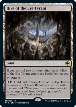Hive of the Eye Tyrant #258 | Adventures in the Forgotten RealmsSingles