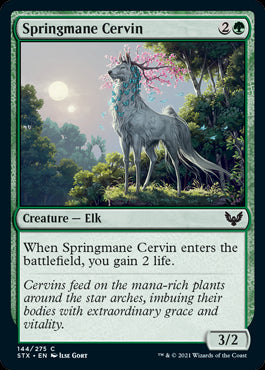 Springmane Cervin #144 MTG Strix...