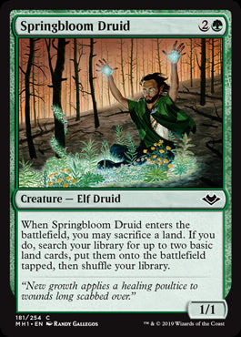Springbloom Druid #181 | Modern Horizons MTG Singles