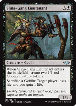 Sling-Gang Lieutenant #108 | Mod...