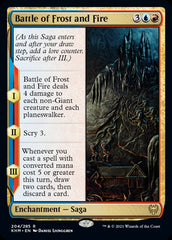 Battle of Frost and Fire #204 MTG Kaldheim Single