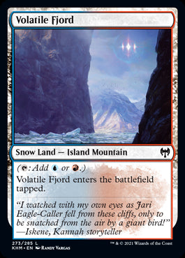 Volatile Fjord #273 MTG Kaldheim Single