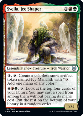 Svella, Ice Shaper #230 MTG Kaldheim Single