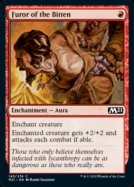 Furor of the Bitten #145 MTG Cor...