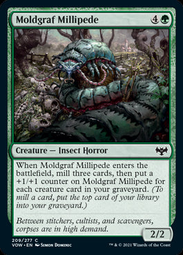 Moldgraf Millipede #209 MTG Crim...