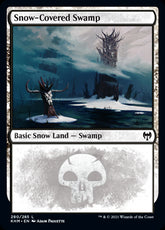 Snow-Covered Swamp #280 MTG Kald...