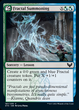 Fractal Summoning #187 MTG Strix...