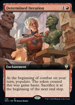 Determined Iteration Extended Art New Capenna Commander #146