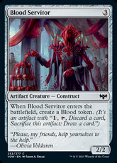 Blood Servitor #252 MTG Crimson ...