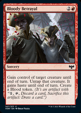 Bloody Betrayal #147 MTG Crimson...