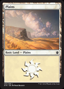 Plains V.3 #252 MTG Khans Of Tar...