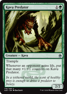 Kavu Predator | Magic! The Gathering Masters 25 #176