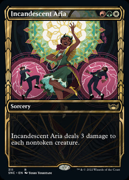 Incandescent Aria Showcase Frame Streets Of New Capenna #311