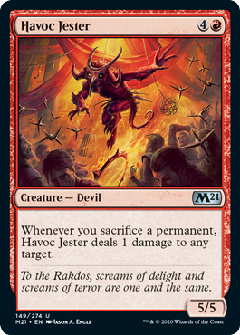 Havoc Jester #149 MTG Core 2021 Single
