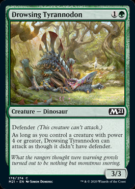 Drowsing Tyrannodon #178 MTG Cor...