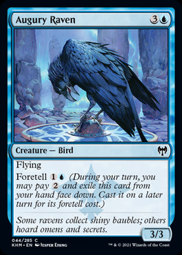 Augury Raven #044 MTG Kaldheim S...