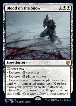 Blood on the Snow #079 MTG Kaldheim Single