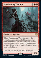 Dominating Vampire #154 MTG Crim...