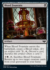 Blood Fountain #095 MTG Crimson ...