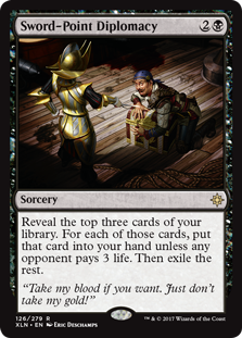 Sword-Point Diplomacy MTG Single...