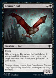 Courier Bat #102 MTG Crimson Vow Single