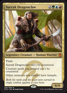 Surrak Dragonclaw #206 MTG Khans Of Tarkir Single