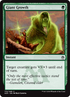 Giant Growth | Magic! The Gathering Masters 25 #172