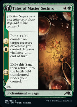 Tales of Master Seshiro // Seshiro's Living Legacy - NEO 210 Non-Foil