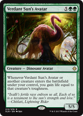 Verdant Sun's Avatar MTG Sin...