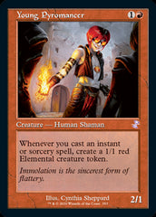 Young Pyromancer #353 Time Spiral Remastered Retro Frame Single