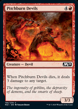 Pitchburn Devils #156 MTG Core 2...