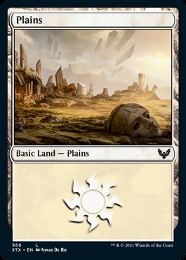 Plains V.1 #366 MTG Strixhaven B...