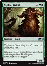 Vigilant Baloth MTG Single | Cor...