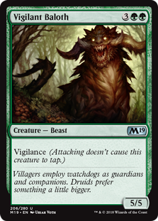 Vigilant Baloth MTG Single | Cor...