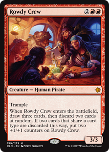Rowdy Crew MTG Single | Ixalan #159