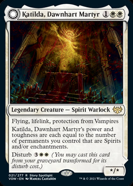 Katilda, Dawnhart Martyr // Katilda's Rising Dawn #021 Crimson Vow Single