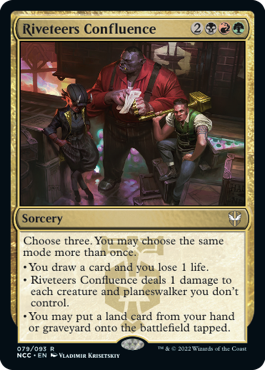 Riveteers Confluence New Capenna Commander #079