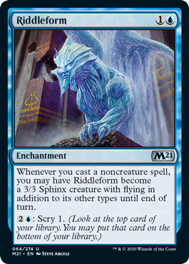 Riddleform #064 MTG Core 2021 Si...