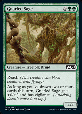 Gnarled Sage #187 MTG Core 2021 ...