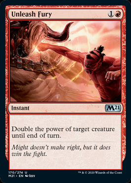 Unleash Fury #170 MTG Core 2021 ...