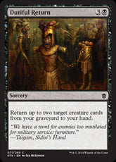 Dutiful Return #071 MTG Khans Of...