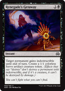 Renegade's Getaway MTG Aether Revolt #069